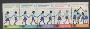 CHRISTMAS ISLAND #89 1979 INT'L YEAR OF THE CHILD MINT VF NH O.G S/5