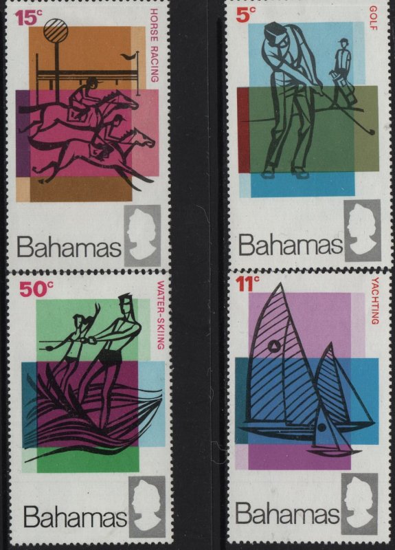 BAHAMAS 272-5 MINT (LH) F/VF SET OF 4