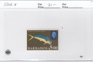 Barbados 280B Dolphin mint