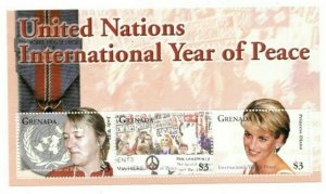 Grenada - 2004 - United Nations International Year Of Peace - Sheet Of 3 - MNH