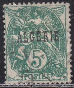 Algeria 6 Liberty, Equality & Fraternity O/P 1924