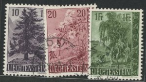 Liechtenstein #312-14  Single (Complete Set)