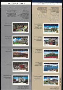 2 CANADA  MNH Complete Booklets Tourist Attractions