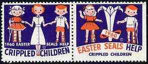 Cinderella - United States 1960 Crippled Children Easter ...