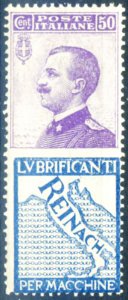 Kingdom. Advertising. Reinach 50 c. 1924.