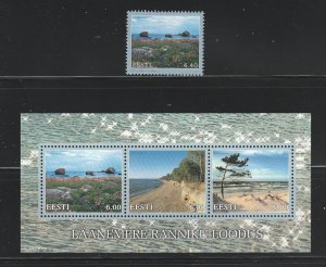 Estonia 423-424 Set MNH Landscapes