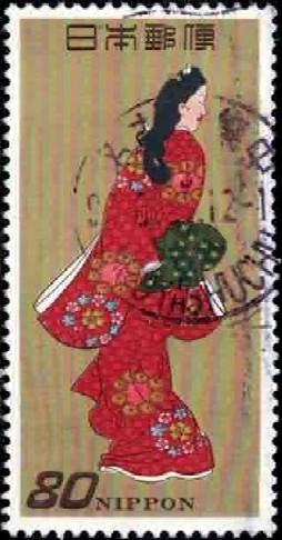 Painting, Postal History Series, Japan SC#2419 Used