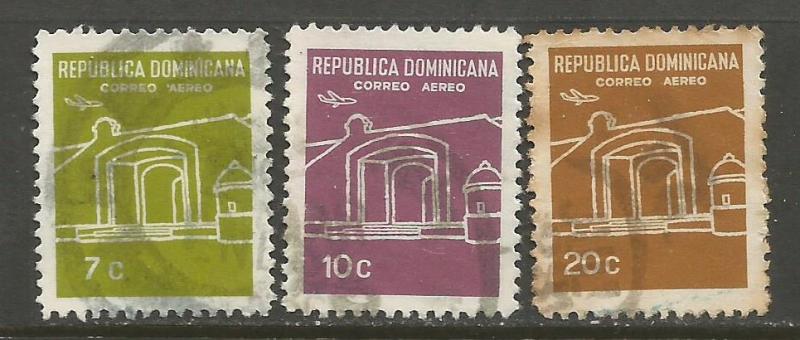 Dominican Rep. C149-51 VFU 554G-1