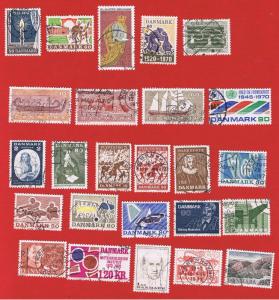 Denmark #467-492  VF used  Various Stamps   Free S/H