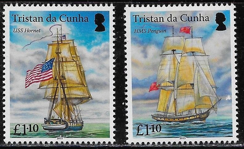 Tristan da Cunha Scott #'s 1039 - 1040 MNH