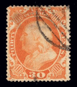 US STAMPS # 38 USED VF $450+ LOT #31315