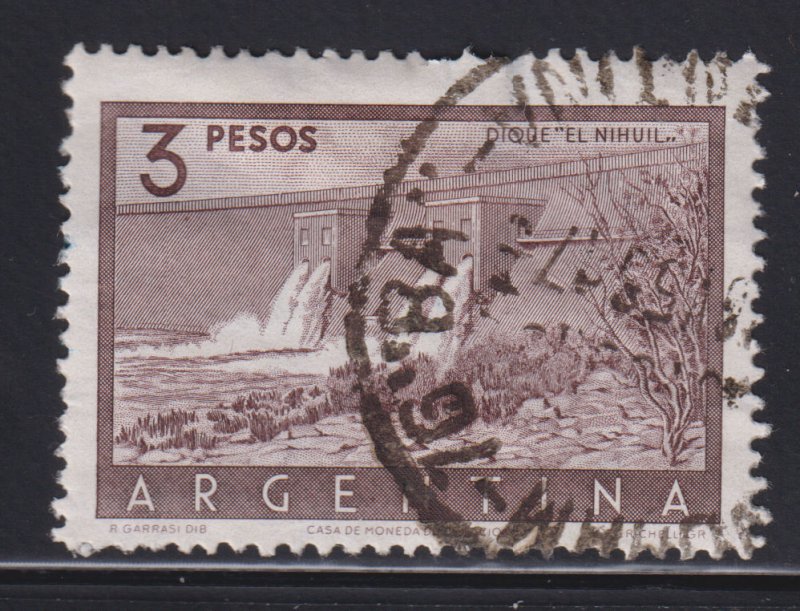 Argentina 638 NihuiI Dam 1956