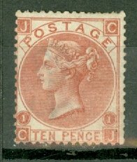 B: Great Britain 53 plate 1 mint CV $3500