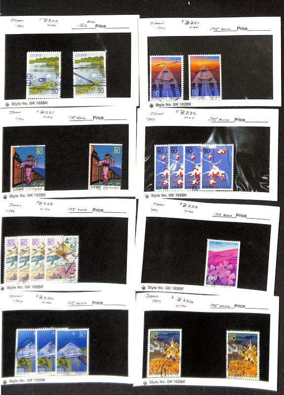 Japan, Postage Stamp, #Z220..Z236 Used, 1997