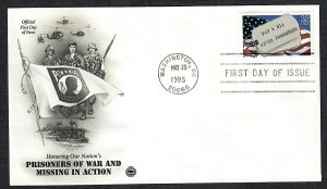 2966 POW & MIA Unaddressed PCS FDC