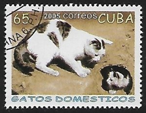 Cuba # 4475 - Domestic Cat - unused / CTO.....{R19}