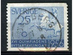 Sweden  1956 - scott 488 used - 25 o, Greek Horseman 