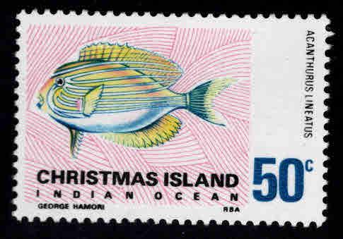 Christmas Island Scott 32 MNH** 50c fish stamp