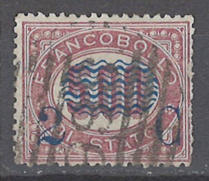 COLLECTION LOT # 2416 ITALY #43 1878 CV=$13 LIGHT FAULTY