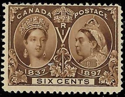 Canada #55 Mint F-VF NH -- Jubilee