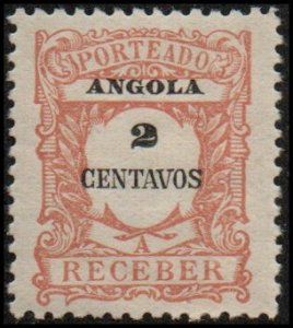 Angola J23 - Mint-H - 2c Numeral / Design (1921)