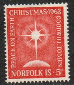 Norfolk Island Sc #65  Mint Hinged