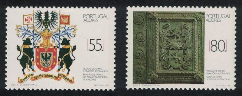 Azores Coats-of-arms 2v SG#490-491