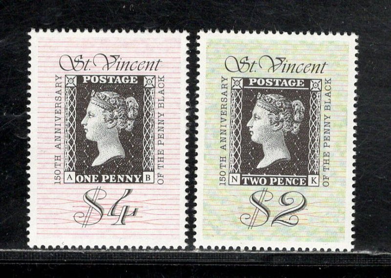 ST. VINCENT SC# 1319-20 FVF/MNH