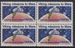 1759 Viking Missions to Mars Block MNH