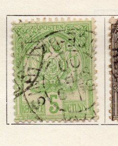 Tunisia 1893 Early Issue Fine Used 5c. 252027