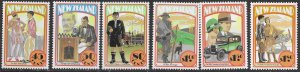 New Zealand #1133-1138 MNH. The 20's.  Great set. 1992.