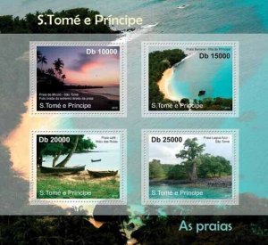 S. TOME & PRINCIPE 2010 - Beaches of Sao Tome & Principe