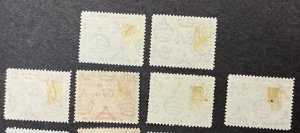 Turks & Caicos Isl. #78-89 - 1938-45 complete set of 14 used stamps. Cat. $15.50