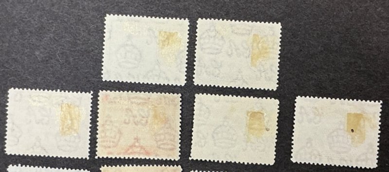 Turks & Caicos Isl. #78-89 - 1938-45 complete set of 14 used stamps. Cat. $15.50