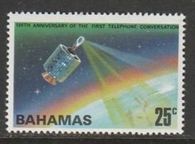 1976 Bahamas - Sc 387 - MNH VF - 1 single - Communications satellite