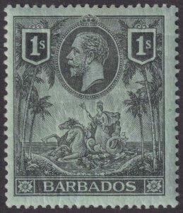 BARBADOS 124  MINT HINGED OG * NO FAULTS VERY FINE! - LJN