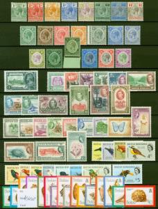 britannique HONDURAS QV - QEII Précieux Fin Mint Collection de timbres CV