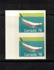 Canada #1179d Extra Fine Never Hinged Left Margin Imperf Pair