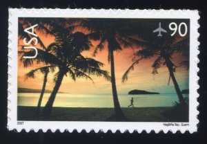 Scott #c143 Hagatna Bay, Guam $0.90 Single Airmail Stamp - MNH