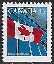 Canada # 1361as - Canadian Flag - 45ct - used