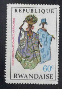 RWANDA Scott 274 costume, stamp