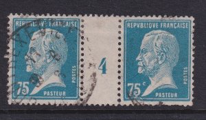 France, Scott 192 (Yvert 177), used Millesimes pair