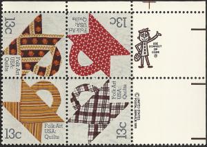 # 1745-1748 MINT NEVER HINGED AMERICAN QUILTS