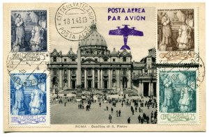 Episcopate series on postcard