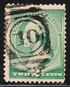 US cancel number 10 - (10-2)