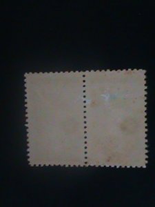 ​CUBA-1954-SC#C96-FOUR ENGINE AIRPLANE OVER CANE FIELD- MNH-PAIR VF-71 YEARS OLD