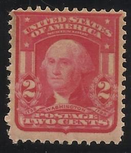 319 2c MNH Fine Centering