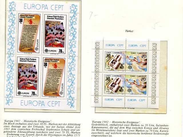 Europa CEPT lot from 1967,79,81,82 VF NH  - Lakeshore Philatelics