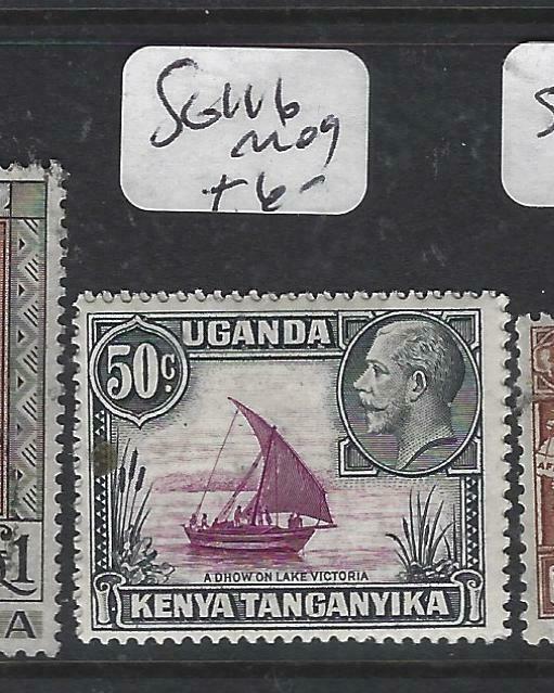 KENYA, UGANDA, TANGANYIKA   (PP0106B)  KUT  50C BOAT  SG 116   MOG