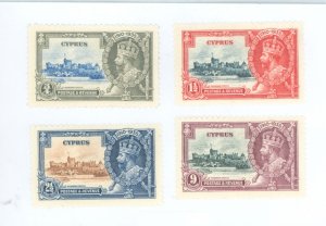 Cyprus #136-139  Single (Complete Set)